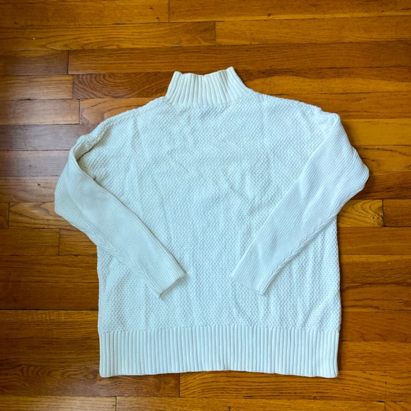 J. Crew cable knit turtleneck sweater - Picture 2 of 3